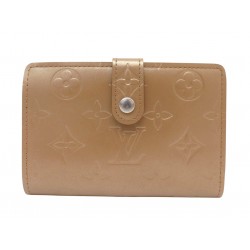 PORTE MONNAIE LOUIS VUITTON MONOGRAM JULIETTE CUIR MARRON LEATHER WALLET 800€
