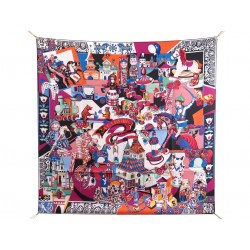 NEUF FOULARD HERMES ZABAVUSHKA 2009 CARRE 90 MIROSHNICHENKO SOIE SILK SCARF NEW