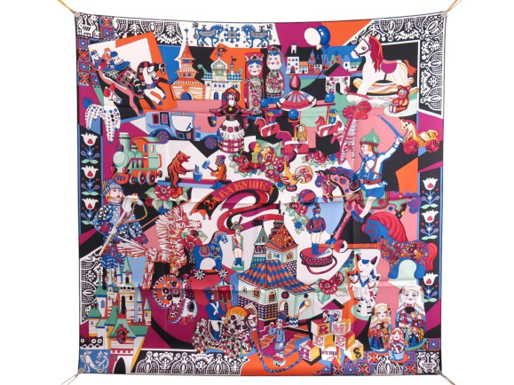 foulard hermes zabavushka 2009 carre 90