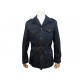 NEUF VESTE LOUIS VUITTON SAHARIENNE BLOUSON 48 M EN SOIE BLEU JACKET COAT 2800€