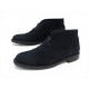 NEUF CHAUSSURES JM WESTON 354 MILES CHUKKA 8D 42 BOTTINES DAIM BLEU SHOES 620€