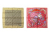 lot 2 foulards hermes gavroche le sacre de l'hiver