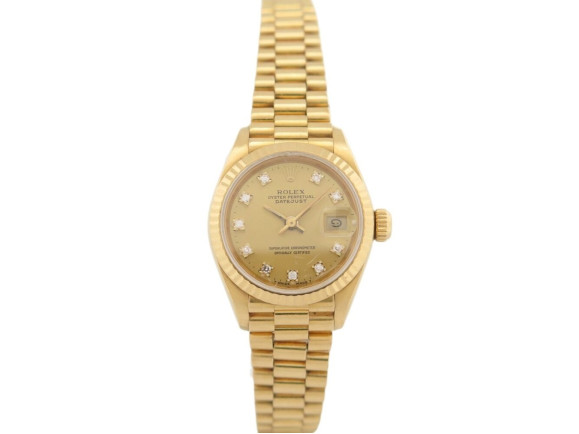  montre rolex datejust lady 69178 president