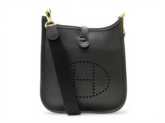 sac a main hermes evelyne 16 mini en cuir togo