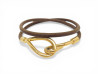 bracelet hermes jumbo double tour 17 collier 38 cm en