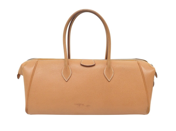 sac a main hermes paris bombay 35 en cuir graine gold