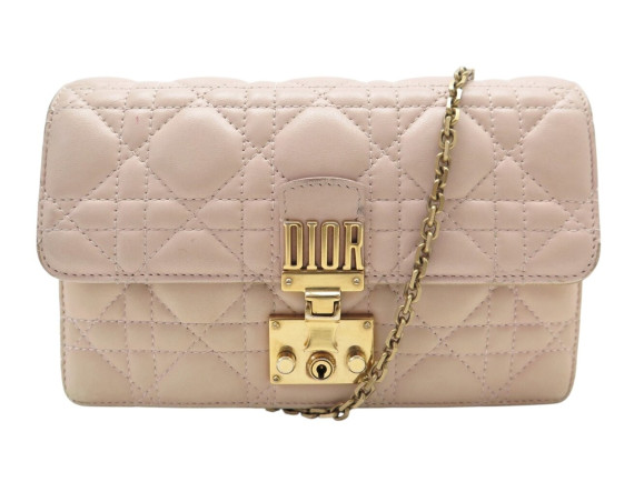 sac a main christian dior addict wallet pochette cuir