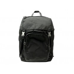 SAC A DOS PRADA EN TOILE RE-NYLON NOIR 2VZ062 BLACK CANVAS BACKPACK BAG 2100€
