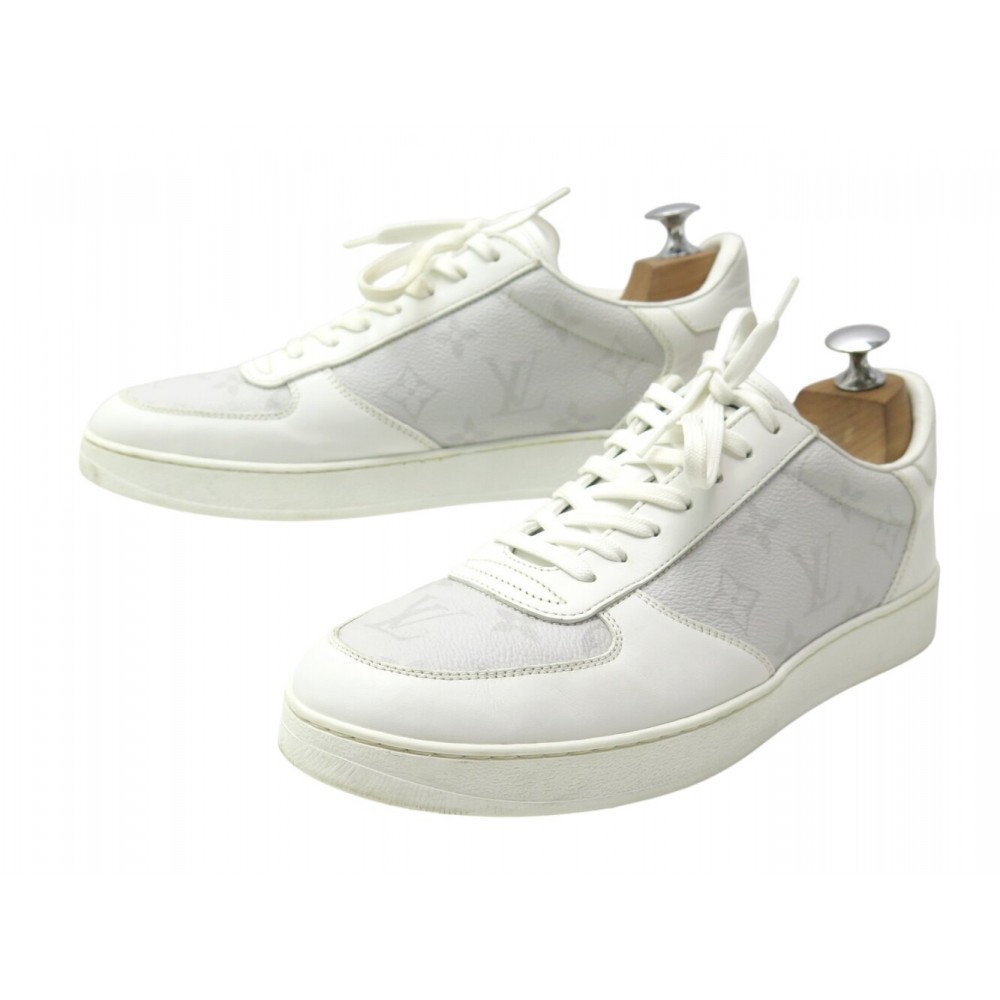 CHAUSSURES BASKETS LOUIS VUITTON RIVOLI MONOGRAM 1A5HW2 6 40.5 SNEAKERS 870€