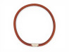  collier hermes ras du cou en acier brosse cordon