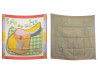 foulard hermes double face tapis de selle