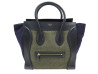 sac a main celine luggage medium cuir daim flanel noir
