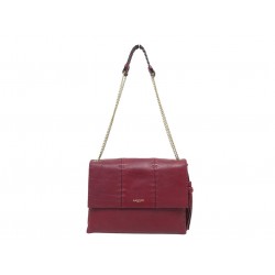 NEUF SAC A MAIN LANVIN SUGAR MM LW-BGRSL4-TIDA-H15 CUIR BORDEAUX HAND BAG 2690€