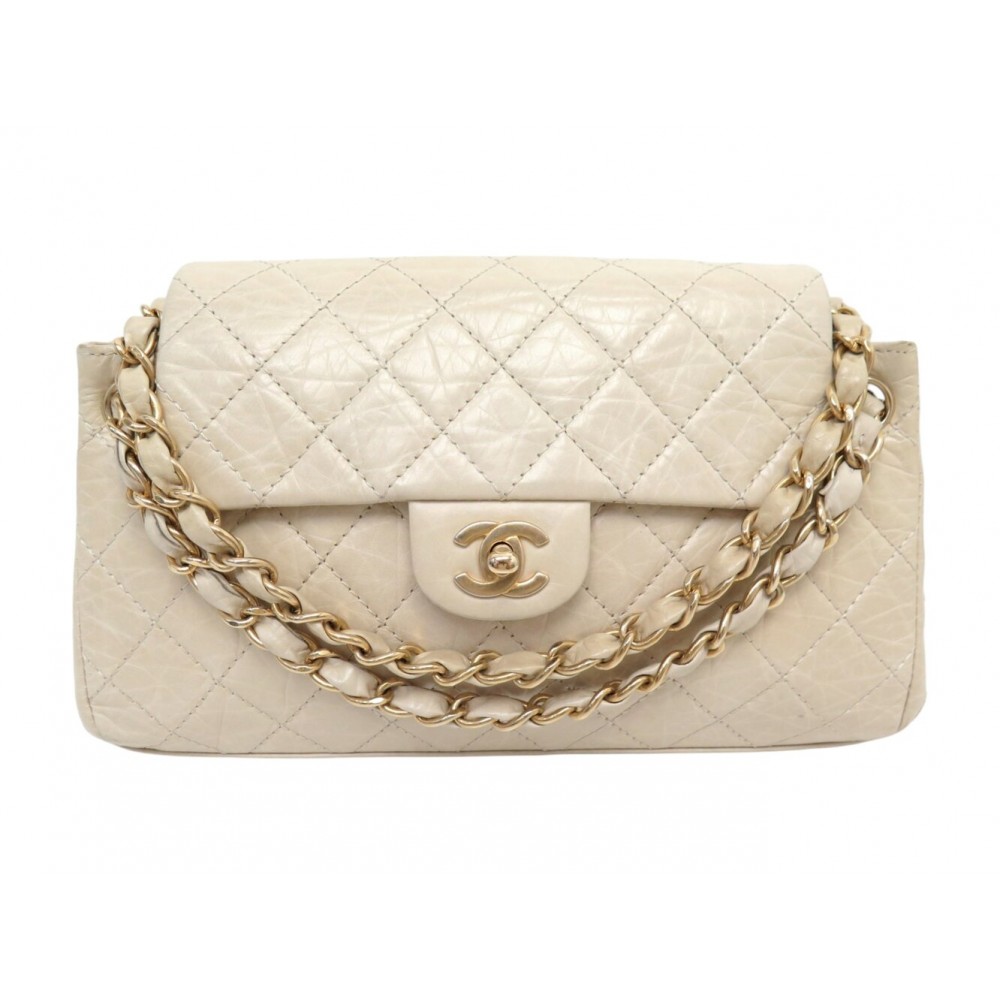 VINTAGE SAC A MAIN CHANEL TIMELESS ACCORDEON EN CUIR MATELASSE BANDOULIERE 6500€