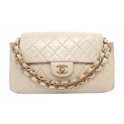 VINTAGE SAC A MAIN CHANEL TIMELESS ACCORDEON EN CUIR MATELASSE BANDOULIERE 6500€