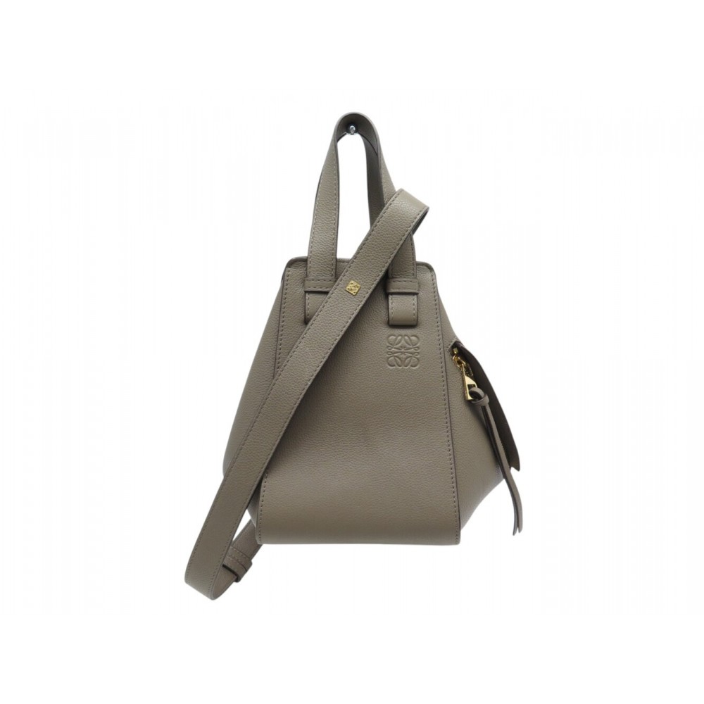 NEUF SAC A MAIN LOEWE HAMMOCK COMPACT A538H13X23 BANDOULIERE CUIR HAND BAG 2400€