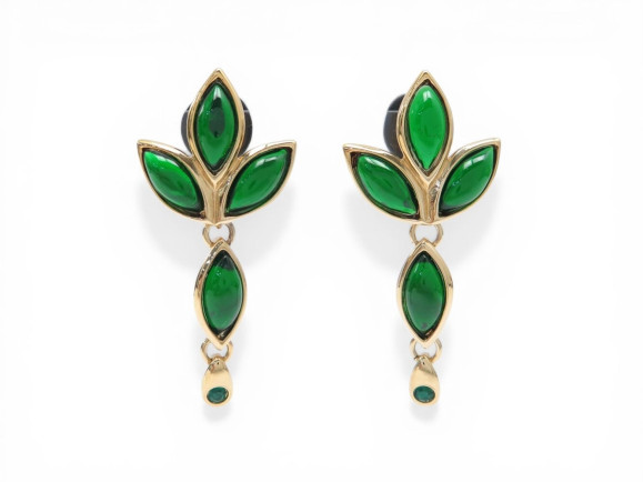   boucles d'oreilles yves saint laurent