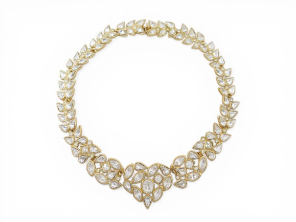   collier yves saint laurent goossens dore
