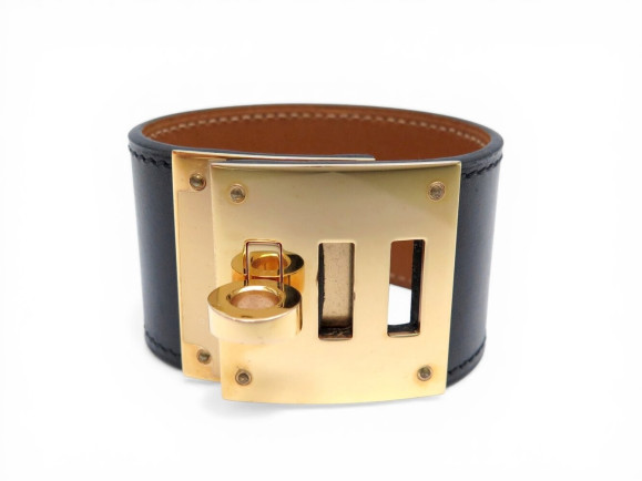  bracelet hermes kelly dog t1 xs cuir box noir