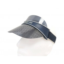 NEUF CASQUETTE CHRISTIAN DIOR VISIERE DIORCLUB V1U 31B8 OBLIQUE BLEU CAP 500€