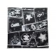 NEUF FOULARD CHANEL COCO ETOILE LOGO CC BIJOUX CARRE 90 TWILL DE SOIE SCARF 530€