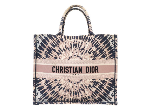 sac a main christian dior book tote large en toile