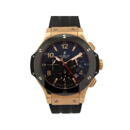 MONTRE HUBLOT BIG BANG 301-PB-131-RX 44MM OR ROSE 18K CERAMIQUE AUTOMATIC 38900€