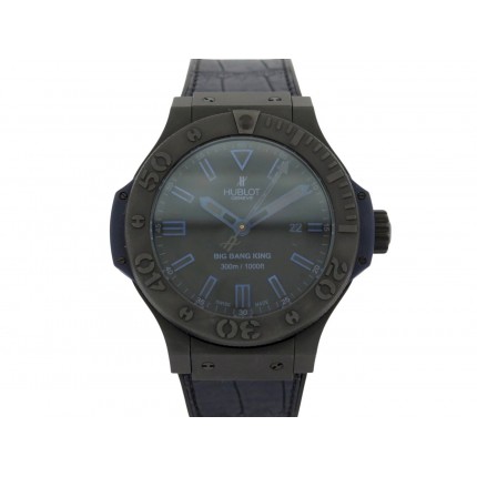 MONTRE HUBLOT BIG BANG KING 322-CI-1190-GR 48M CERAMIQUE BLACK BLUE WATCH 14900€