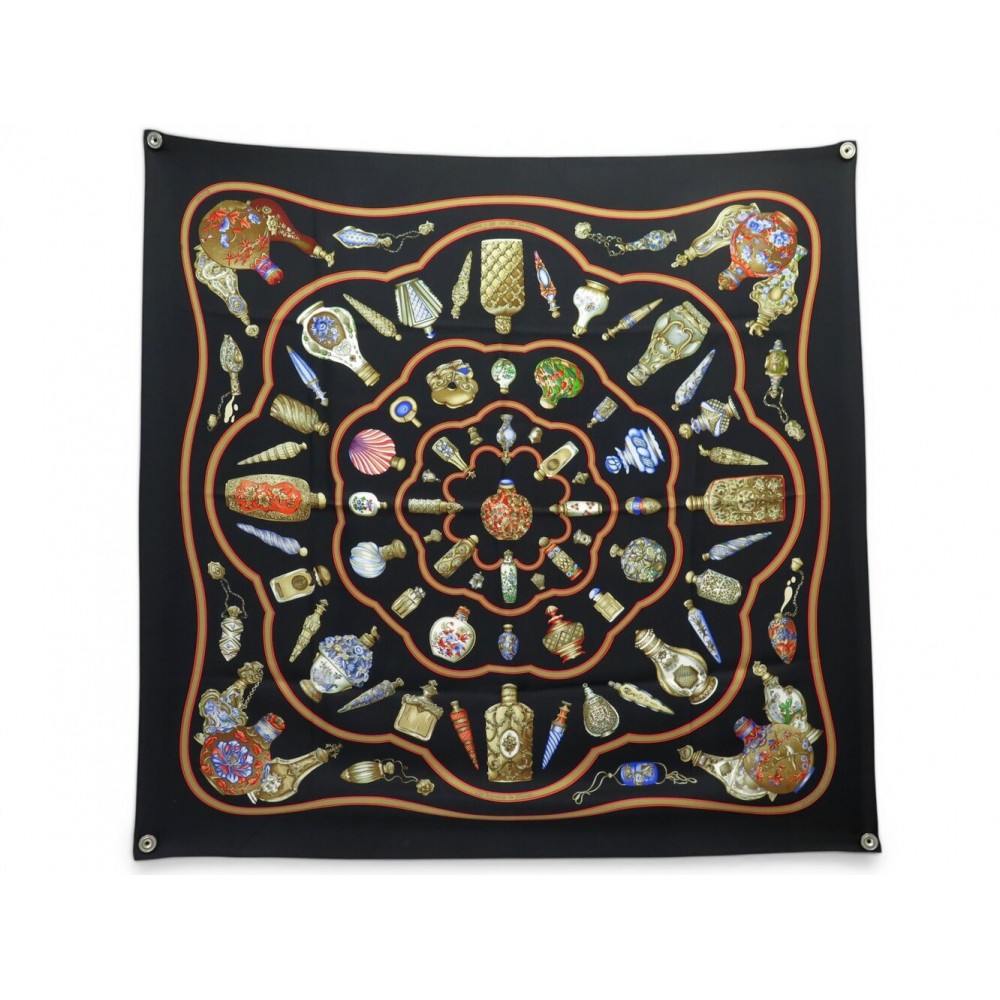 NEUF FOULARD HERMES QU'IMPORTE LE FLACON POURVU QU'ON AIT L'IVRESSE SCARF 580€