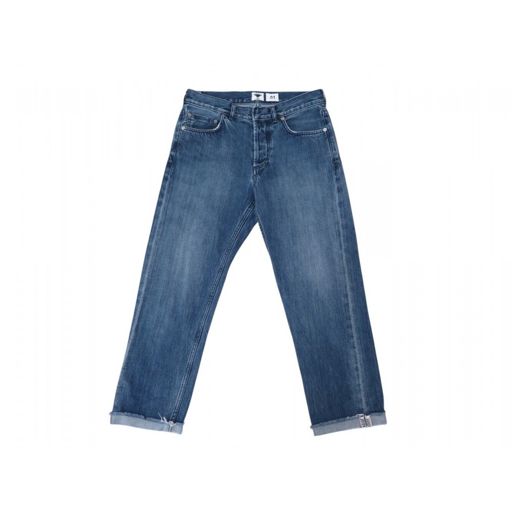 NEUF PANTALON CHRISTIAN DIOR JEAN BOYFRIEND DENIM 912P01A3319 XS 34 PANTS 1400€