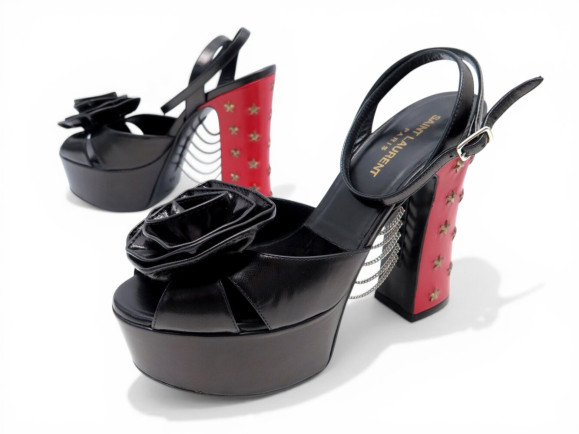  chaussures saint laurent sandales etoile slimane