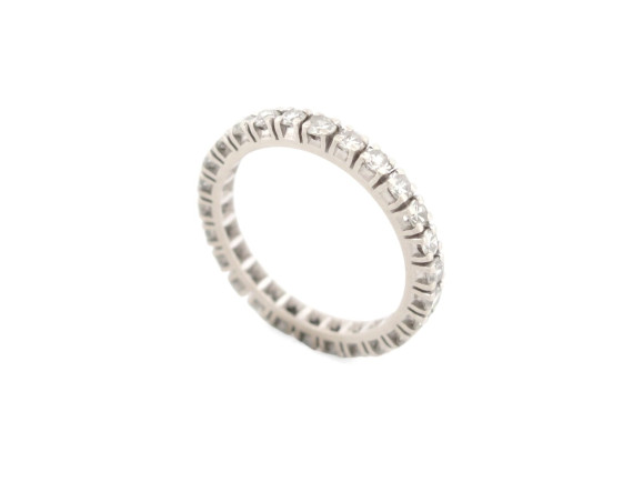 bague alliance americaine t53 pavage complet 26