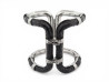  bracelet lanvin manchette 16cm cuir python noir