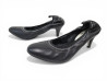 chaussures chanel ballerines souple a talons logo cc
