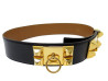  ceinture hermes medor collier de chien cuir
