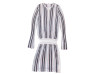robe chanel a rayures p27539v20069 m 40 viscose