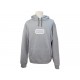 NEUF PULL A CAPUCHE DIOR 243J691A0531 XL 56 EN COTON GRIS HOODIE SWEATER 1100€