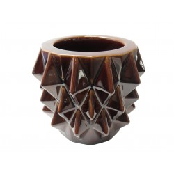 NEUF VASE POT A BOUGIE CELINE SILENCE BLANC 6CC1V17B5 SERIE LIM PORCELAINE 850€