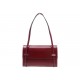 SAC A MAIN HERMES CLAQUETTE 24 CM EN CUIR BOX ROUGE HERMES PORTE EPAULE HAND BAG