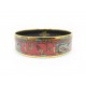 BRACELET HERMES PETITE MAIN CATHY LATHAM EN EMAIL MULTICOLORE LARGE T18.3 590€