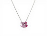collier chanel chaine pendentifs charms logo cc trefle