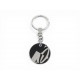 NEUF PORTE CLES MUST DE CARTIER T1220449 ACIER PALLADIE EMAIL NOIR KEY RING 350€