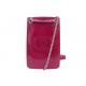 SAC CHANEL POCHETTE TELEPHONE LOGO CC BANDOULIERE CUIR VERNIS PHONE POUCH 2000€
