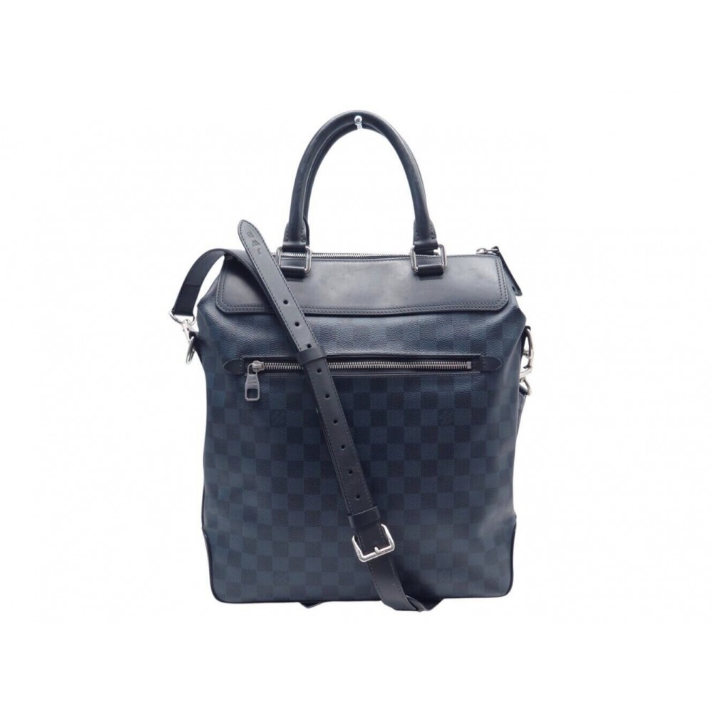 SACOCHE DE VOYAGE LOUIS VUITTON NEWPORT N41588 EN TOILE DAMIER COBALT BAG 2900€