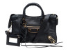 sac a main balenciaga metallic edge city small