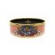 BRACELET HERMES EMAIL LARGE CIRQUE TIGRE PANTHERE 18CM ENAMEL STRAP BANGLE 590€