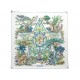 NEUF FOULARD CHRISTIAN DIOR X CHANAKYA MUMBAI 2023 CARRE 90 SOIE SILK SCARF 520€