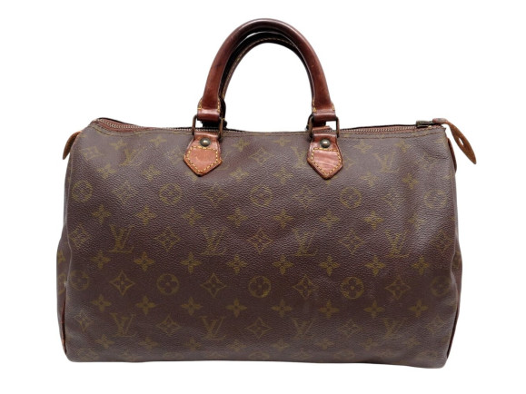 VINTAGE SAC A MAIN LOUIS VUITTON SPEEDY 35 TOILE MONOGRAM M41107 HAND BAG 1400€