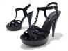 CHAUSSURES YVES SAINT LAURENT SANDALES PLATEFORME A TALONS 37 EN CUIR SHOES 930€