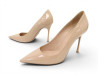 NEUF CHAUSSURES DIOR D-STILETTO KCP316VNIS12U 42 EN CUIR VERNIS NUDE SHOES 950€